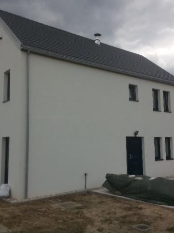 DES construction d'une maison NZEB à Piétrain